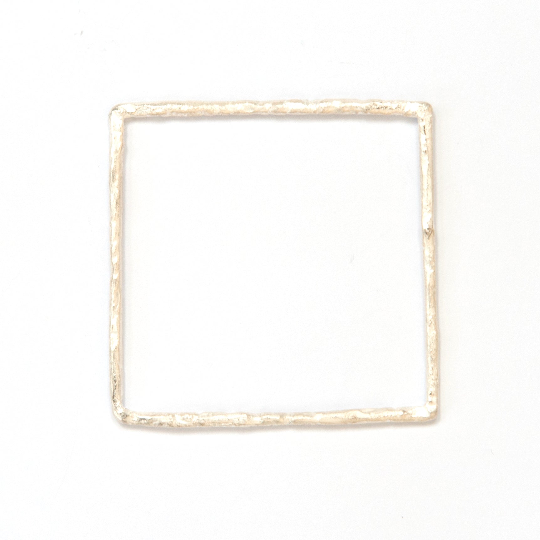 Silver Square Bangle