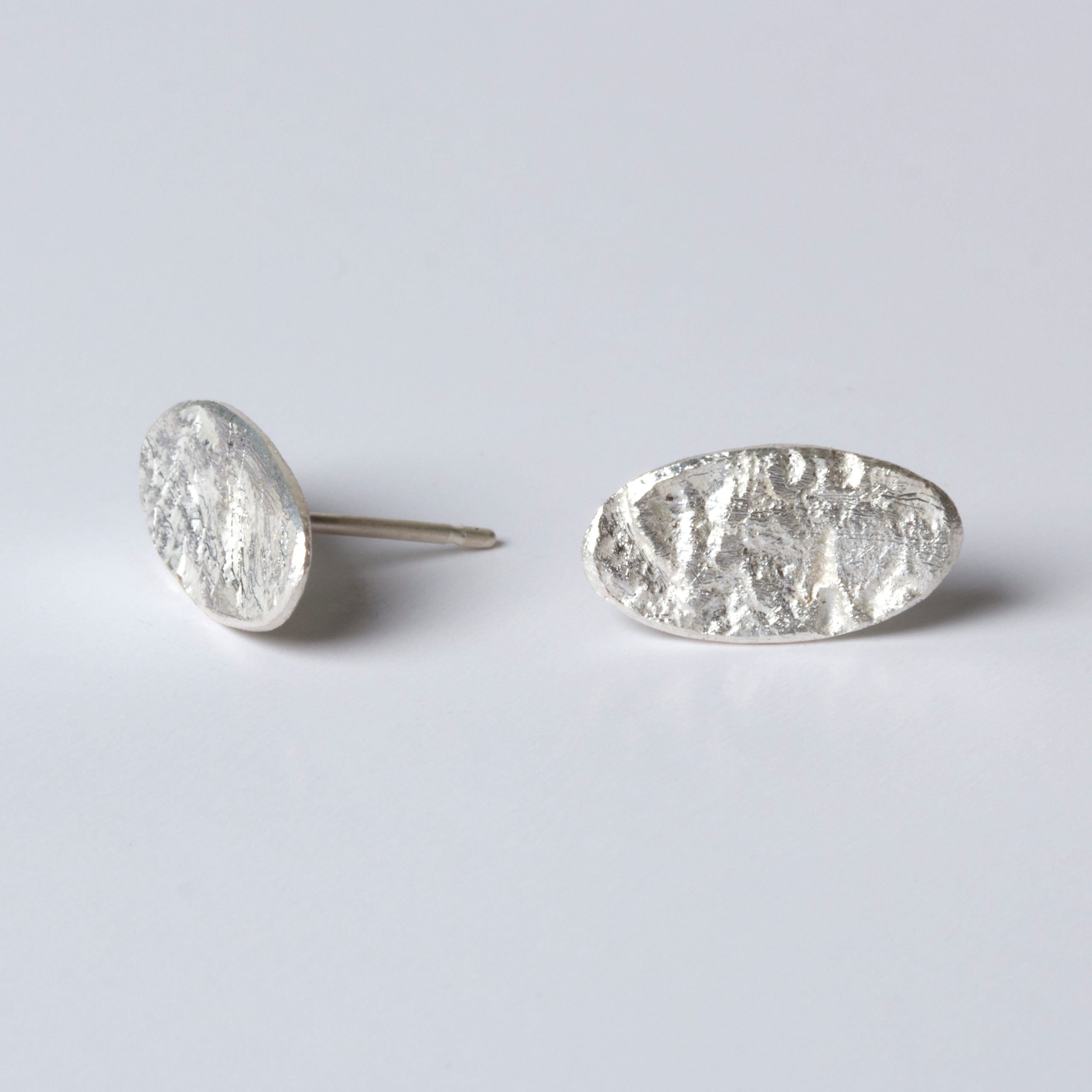 Oval Organic Studs