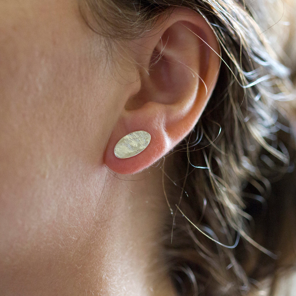 Oval Organic Studs