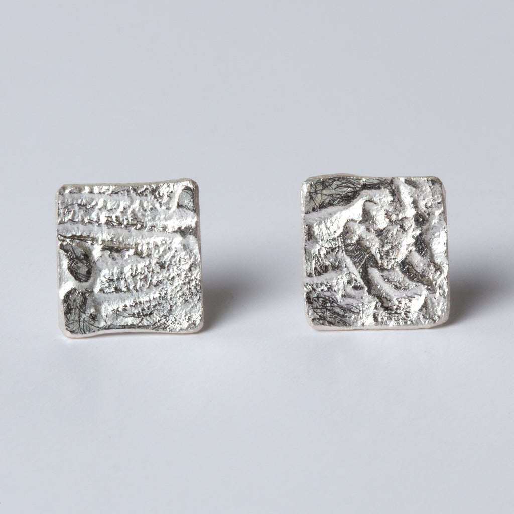 Square Organic Studs