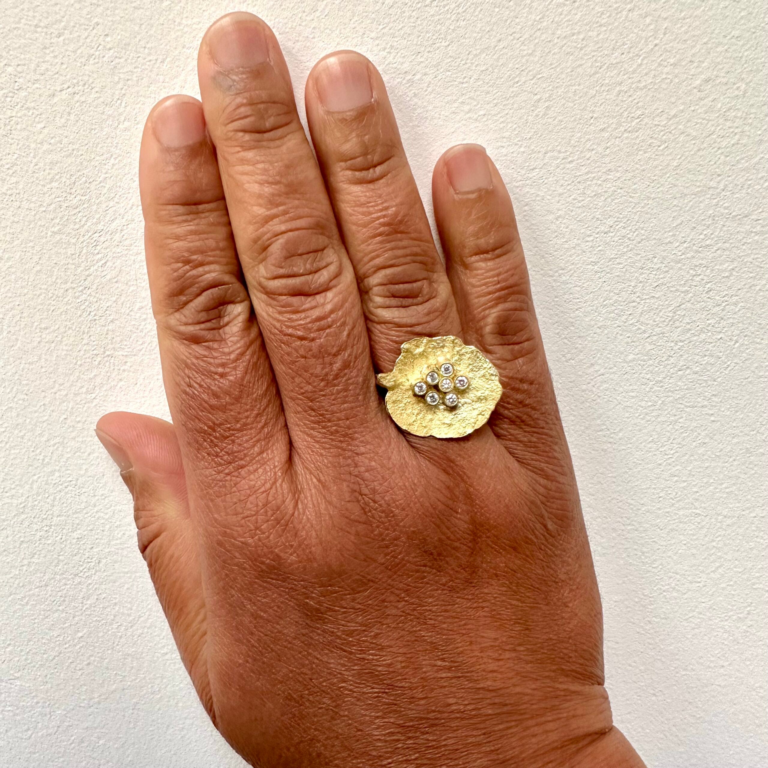 Lily Pad Ring by Disa Allsopp