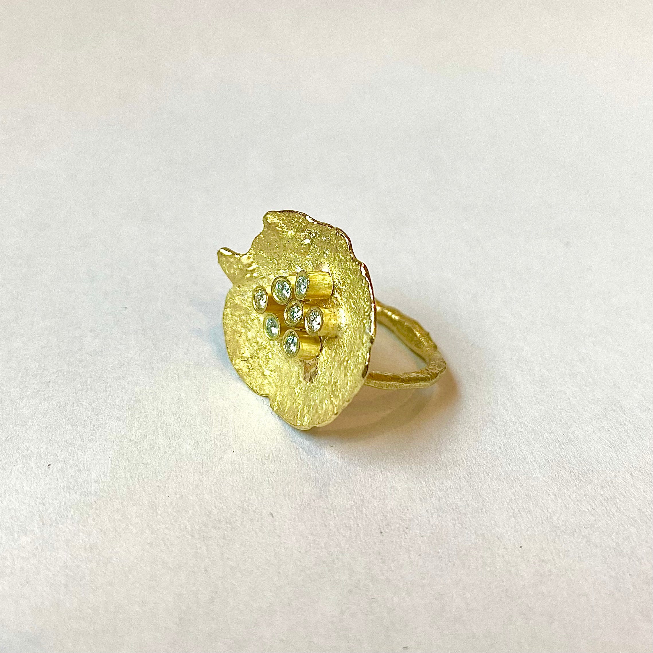 Lily Pad Ring by Disa Allsopp