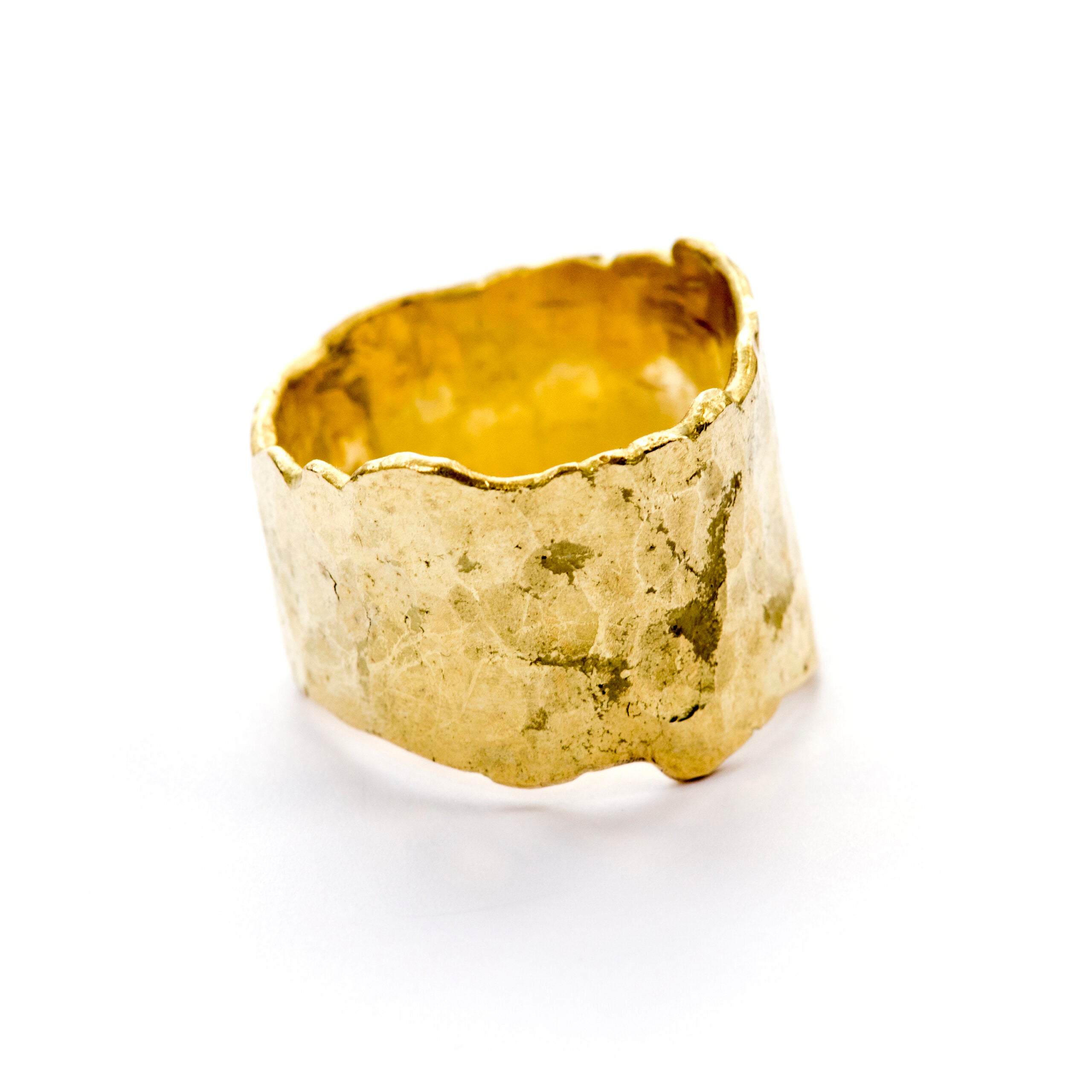 Wide Gold Ring
