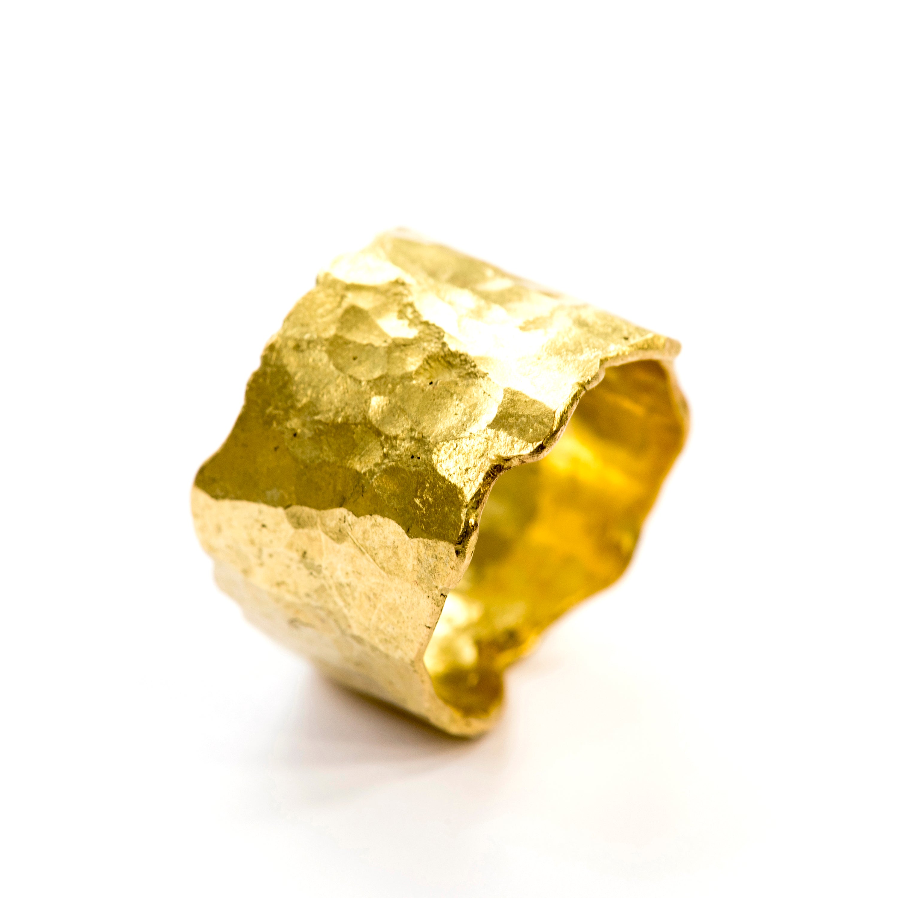 Wide Gold Ring
