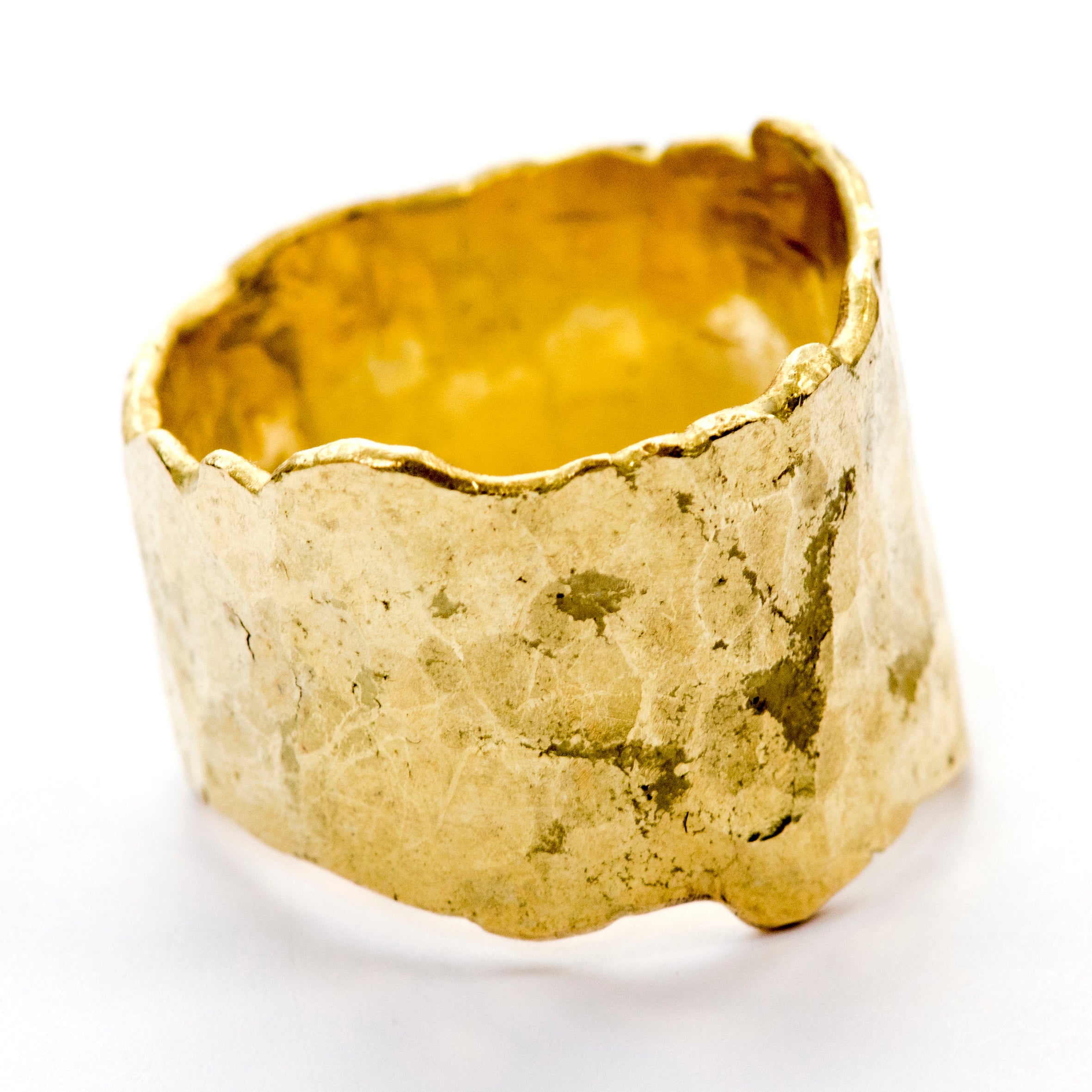 Wide Gold Ring