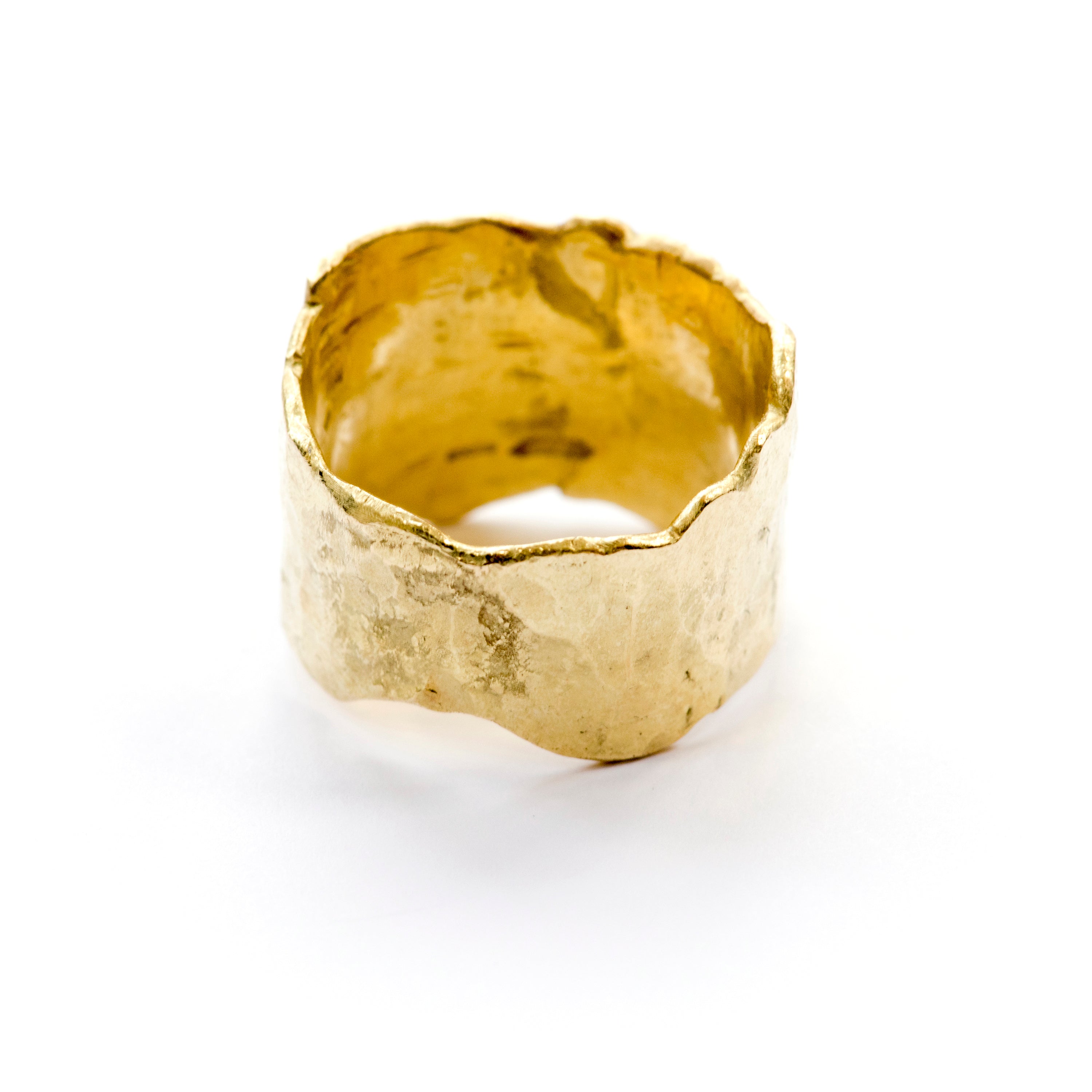 Wide Gold Ring