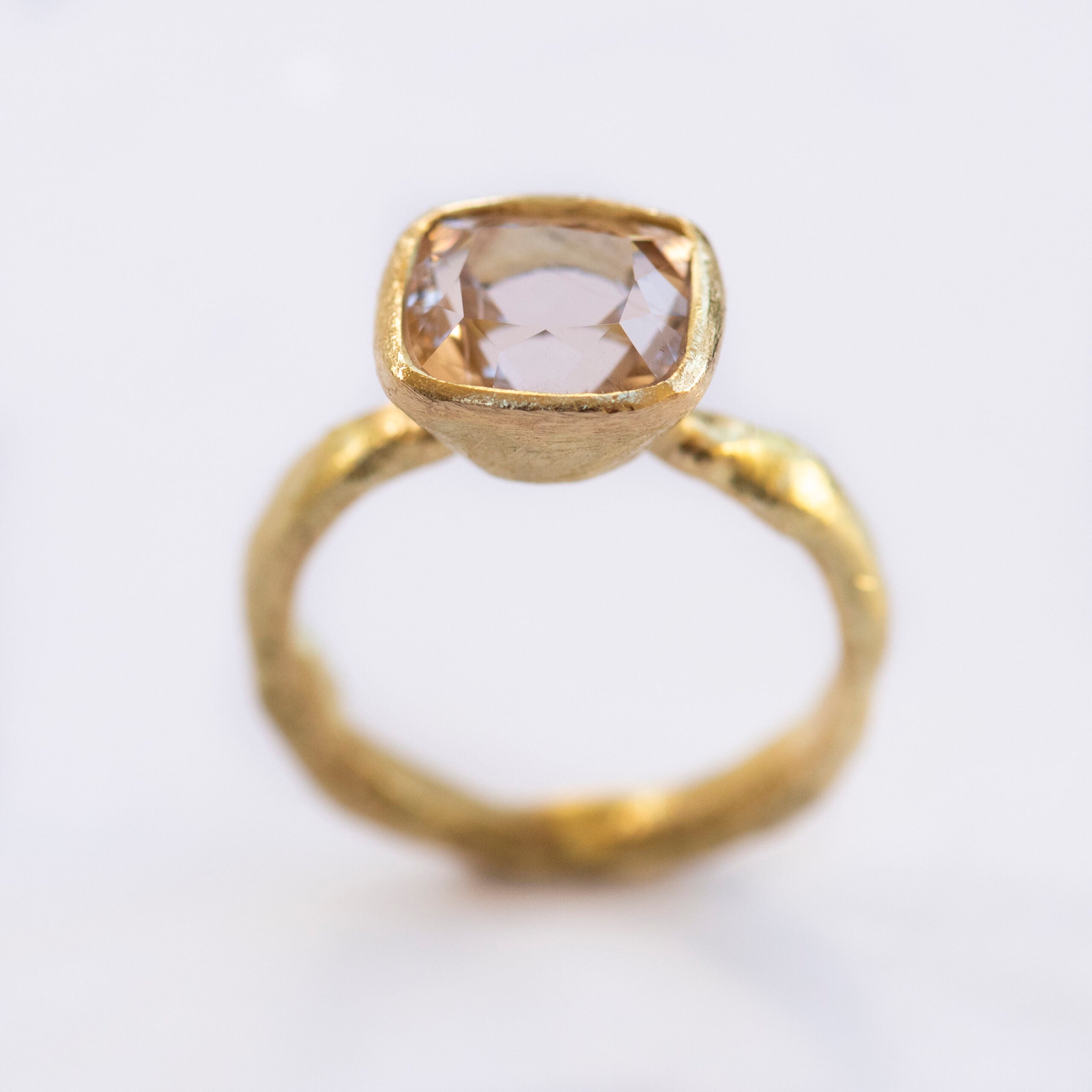 Pink tourmaline ring by Disa Allsopp