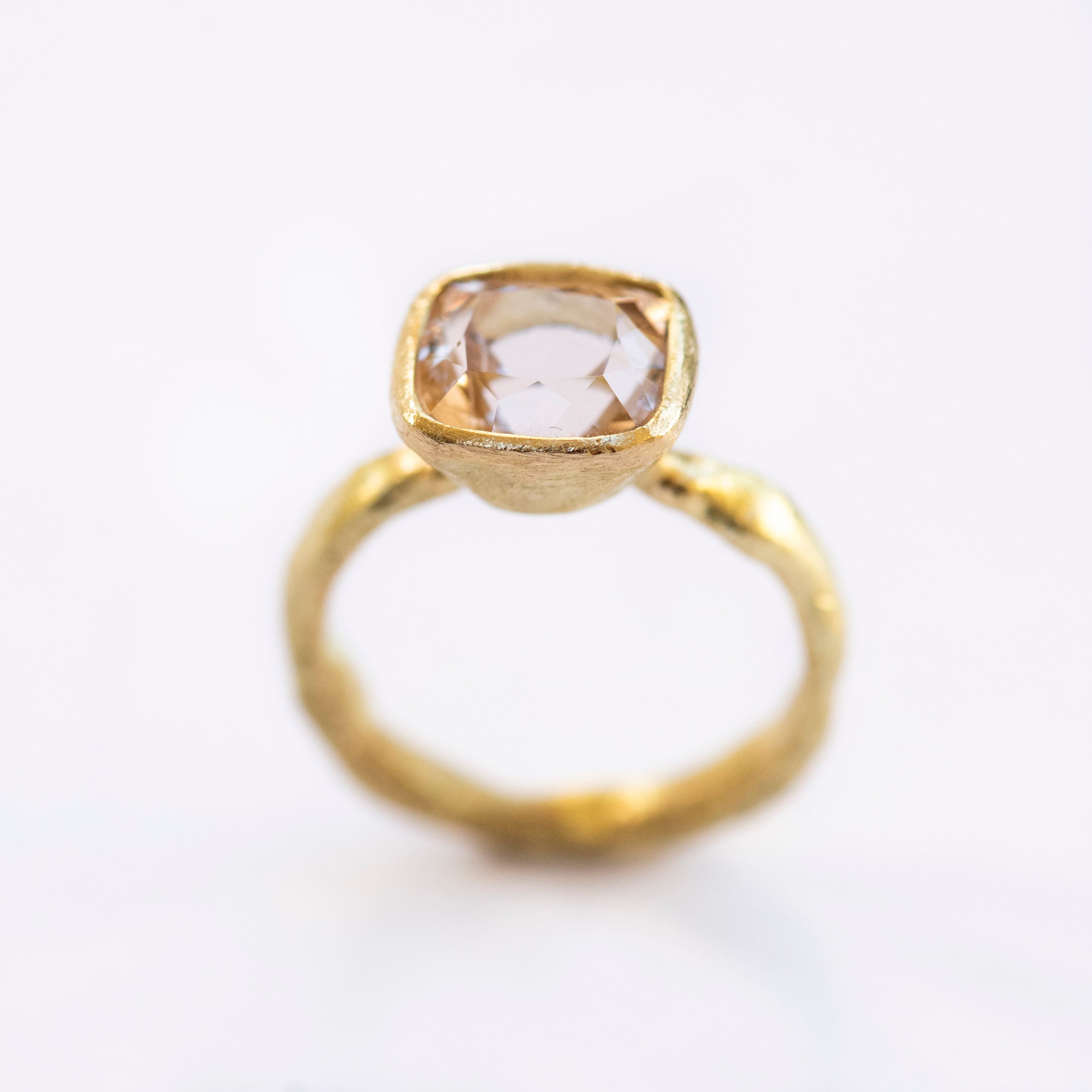 Pink tourmaline ring by Disa Allsopp