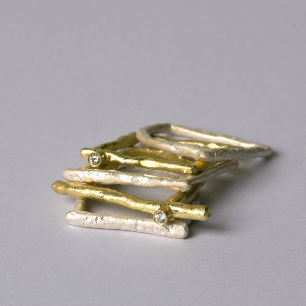 Silver Horseshoe Ring by Disa Allsopp