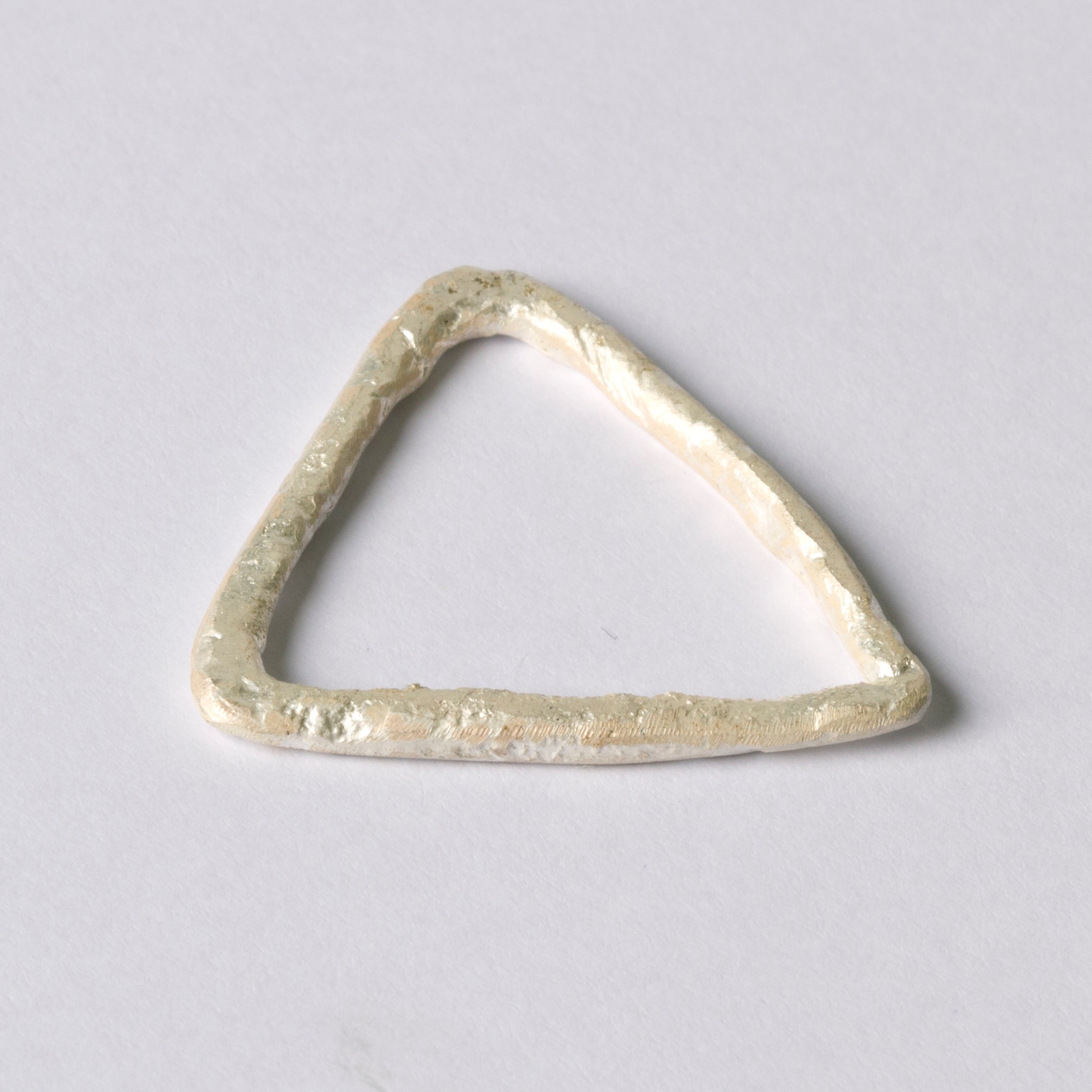 Silver Trapeze Ring by Disa Allsopp