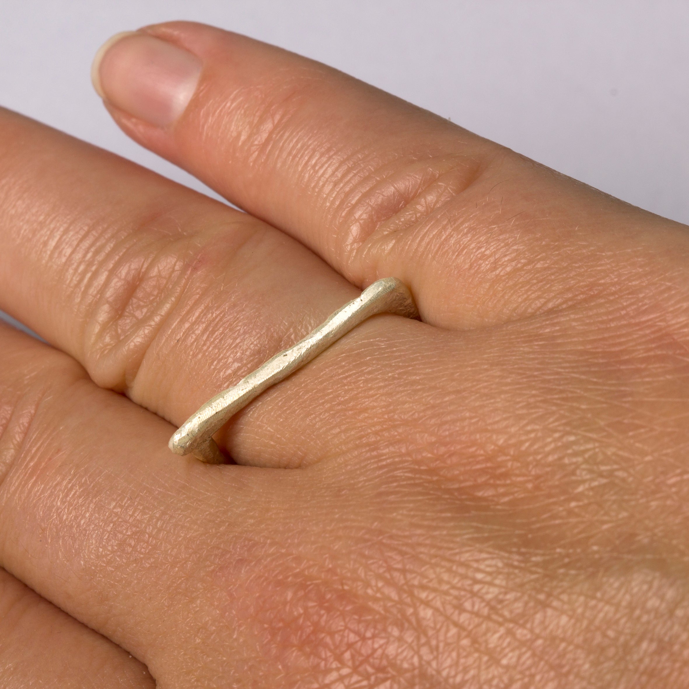 Silver Arch Ring by Disa Allsopp