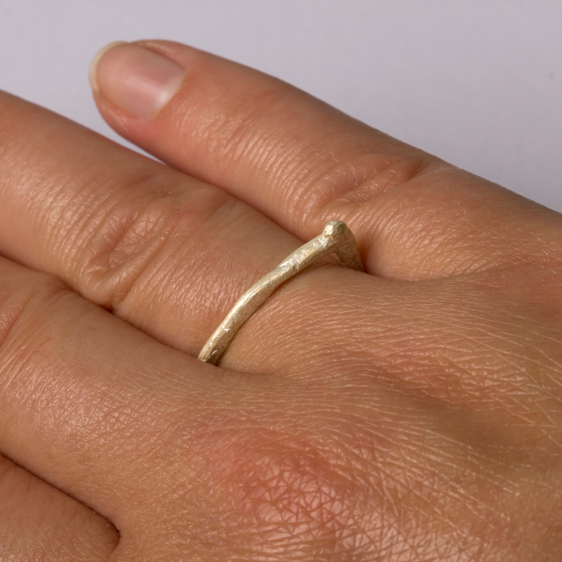 Silver Arch Ring by Disa Allsopp