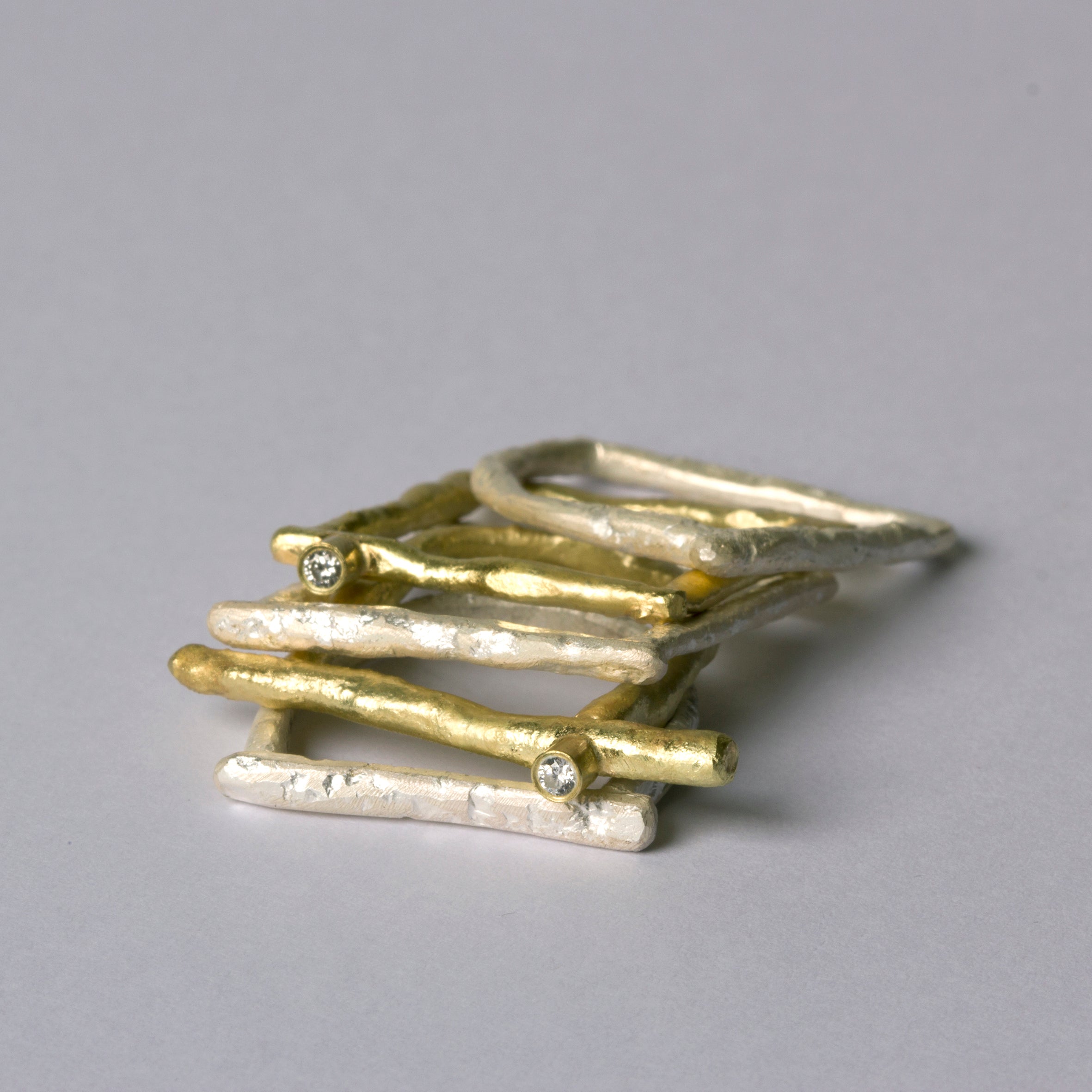 Silver Arch Ring by Disa Allsopp