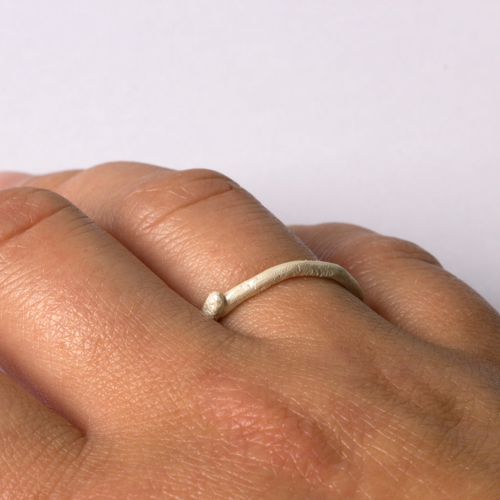 Silver Honey Pot Ring by Disa Allsopp