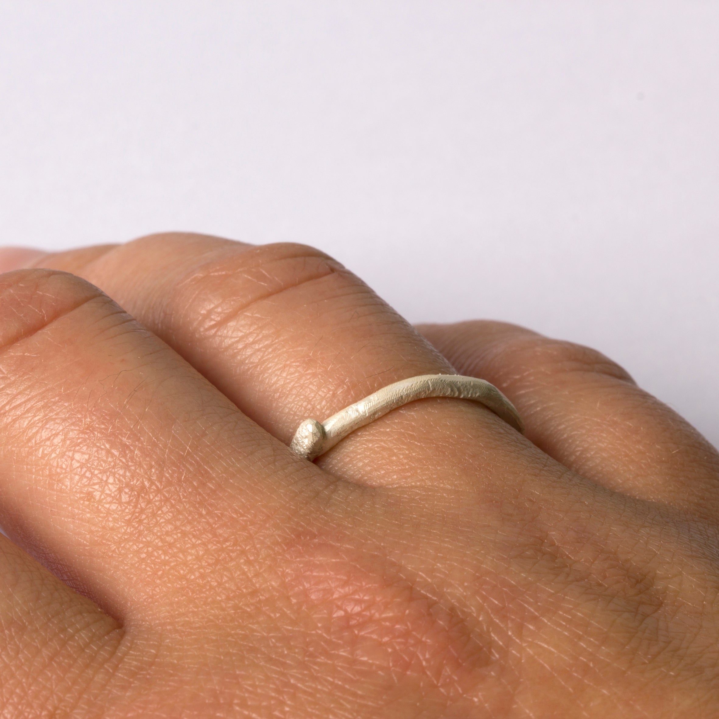 Silver Honey Pot Ring by Disa Allsopp