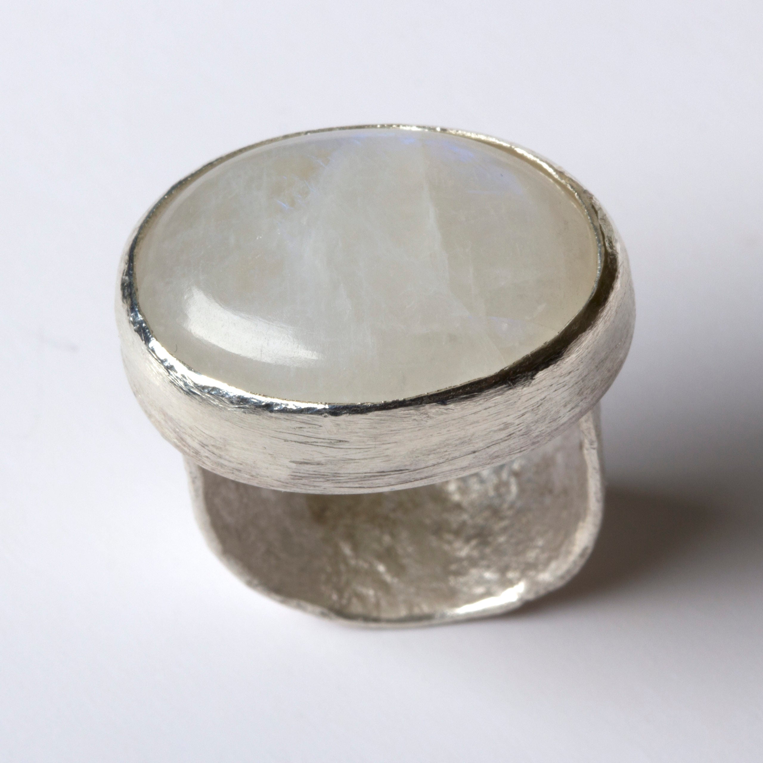 Moonstone Silver Ring by Disa Allsopp