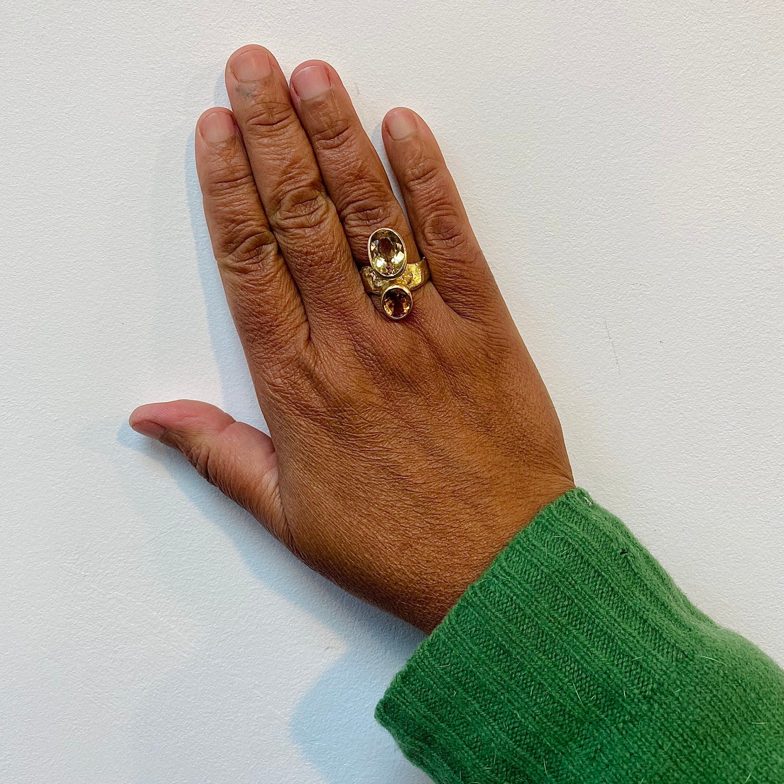 Double Sunset Ring by Disa Allsopp