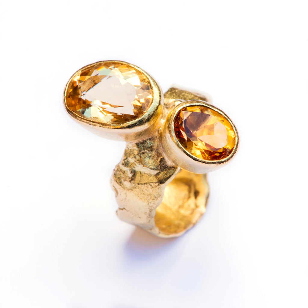 Double Sunset Ring by Disa Allsopp